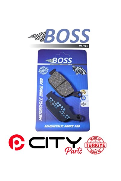 Bossparts Mondial Drift L 125 2010-2024 Arka Fren Balatası Boss Organik Ct1692