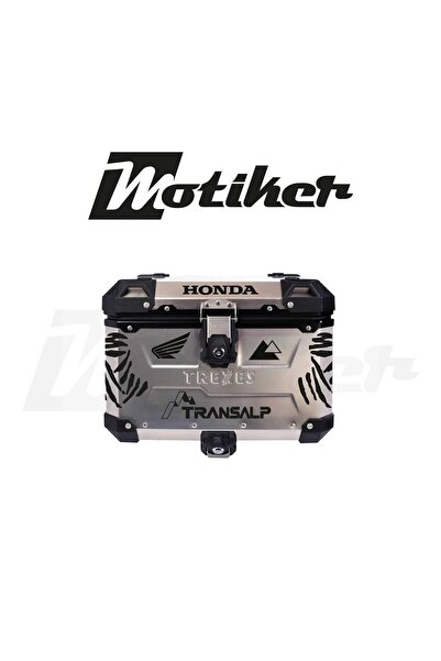 Motiker TREXES Çanta Honda Model Transalp Dakkar Tasarım Sticker Etiket Modeli