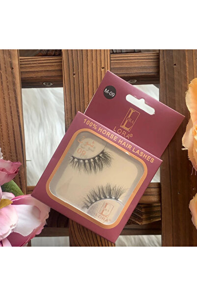 Lora لورا رموش عيون تجميليه شعر الحصان شوق M-09