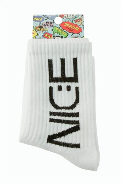 OSENSE جوارب كلية مطبوعة بشكل جميل 8*28