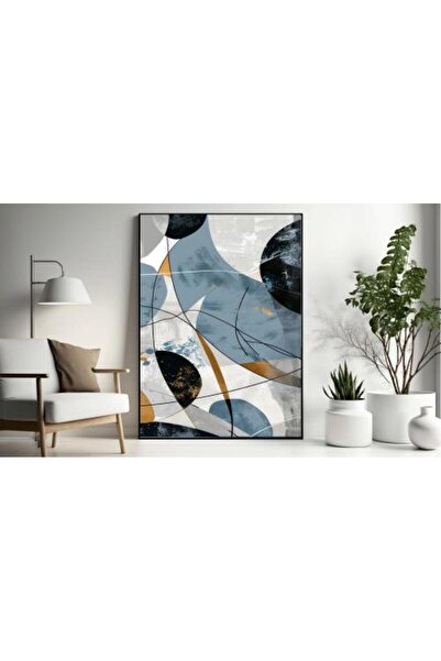 lawhat Abstract printed artwork on canvas, model (2568)