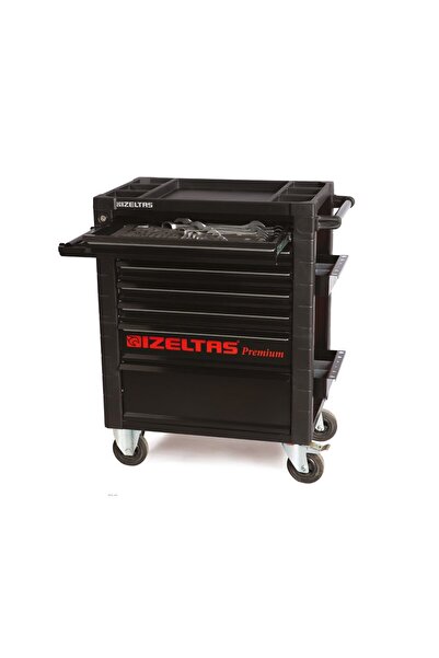 İzeltaş PREMİUM Seri 7 Çekmeceli Takım Dolabı- 250 Parça