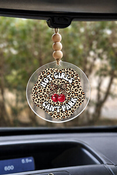 Pankart Evi Hot Girls - Leopard Rearview Mirror Ornament Car Ornament - One-W...