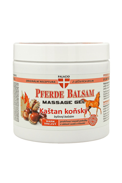 PALACIO Gel de masaj Kastan Salbatic– Efect Incalzitor – 600 ml