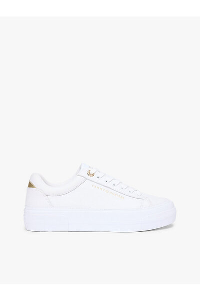 Tommy Hilfiger Pantofi de damă TH Foxing din piele cu platformă și detalii