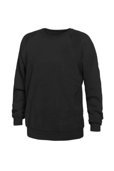 Palltex Bluză cu mânecă lungă MOSCOW - 100% bumbac, S Negru