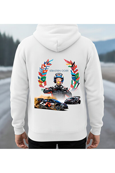 stil x Sebastien Ogier / Wrc Printed Sweatshirt, 3-Ply Shardedon