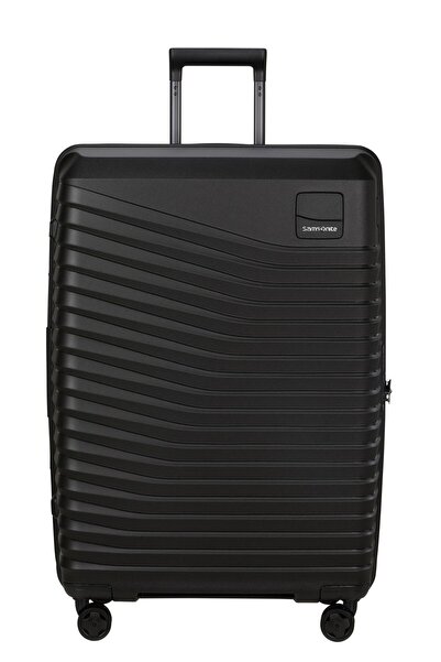Samsonite INTUO – Troller SPIN 75/28 cm EXP Black (Large, Extendable)