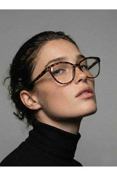 TomyHelf Cat Eye Leopard Blue Light Protection Glasses