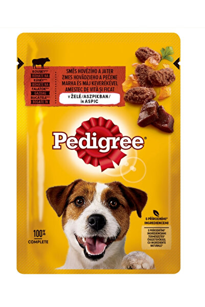 Pedigree Hrana umeda pentru caini Adult, Vita, 24x100g