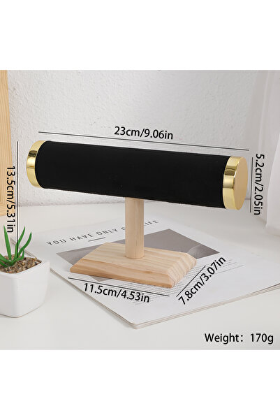 Choice black Jewelry Bracelet Display Stand Vertical T Bar Tower Organizer fo...