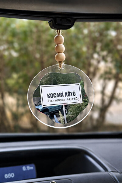 Pankart Evi This Sea Is a Gift to Walk through Rearview Mirror Ornament Car O...