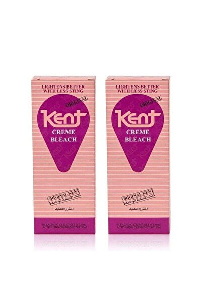 KENT 2PCS Bleaching Cream 40ml And Activating Cream 20ml