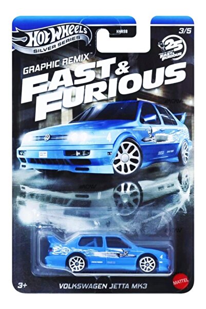 HOT WHEELS Silver Series Fast & Furious Volkswagen Jetta MK3 HNR88 JBY46