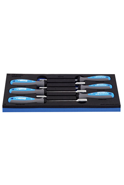 Unior 964/9BSOS Socket set with TBI handle in SOS mode / 6 pieces - 621063