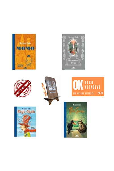Kronik Kitap Momo - Bitmeyecek Öykü - Dilek Şurubu - Büyü Okulu - 4 Kitap Set...