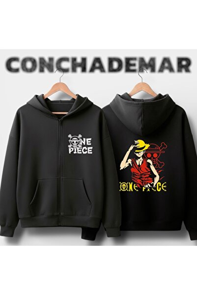 Vordevia One Piece Printed Oversized 3-Thread Cotton Cardigan