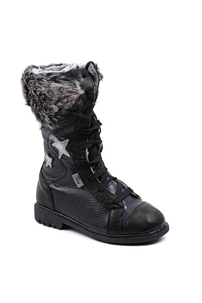 tino Fur-lined boots for children, made of genuine leather, with fur trim 319...