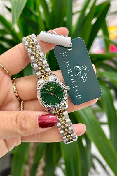 JG. Polo Club Orijinal Çelik Kasa Çelik Kordon Su Geçirmez 2 Yıl Garantili Ka...