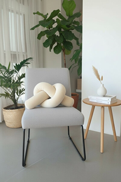 JACA Kadife Peluş Kumaş Dekoratif Sosis Yastık