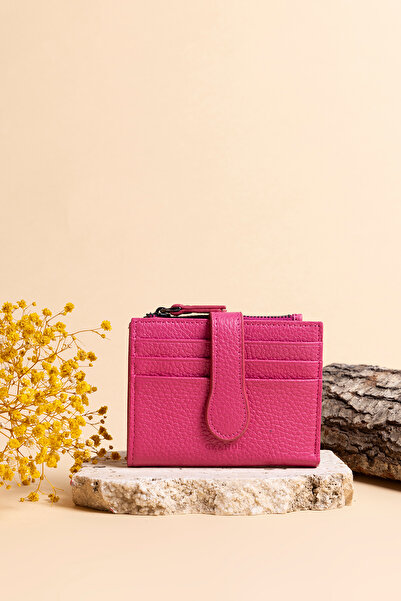 Grande 2816 Küçük Boy İsme Özel Hakiki Deri Kadın Cüzdan