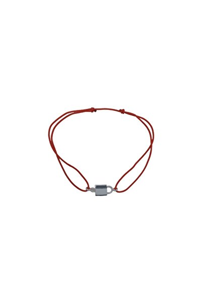 Crocodileskids Bratara cu nod dublu din Argint 925 Lacat, 0.58 g