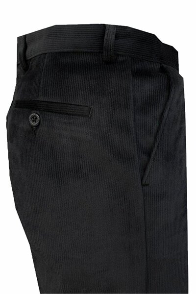 6zar Muške baršunaste pantalone standardnog kroja, ravne nogavice, ležerne i ...