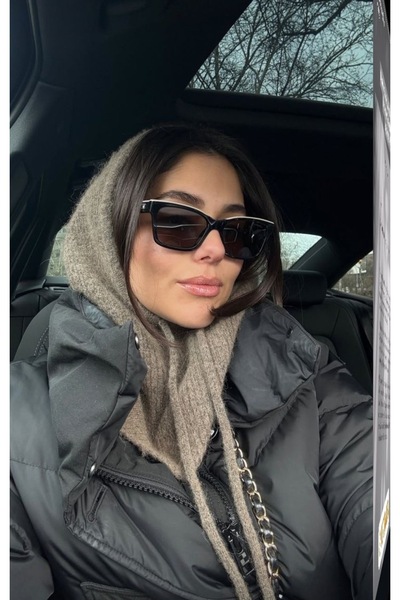 Lavian Accessories Düğmeli Balaclava Bere Şapka