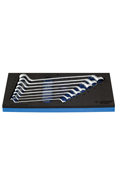 Unior 964/3SOS Set de chei inelare dublu cotite in modul SOS / 8 piese - 621055