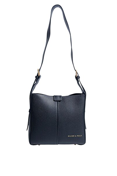 Silver Polo Silver & Polo Sp1249 Women's Shoulder Bag Black
