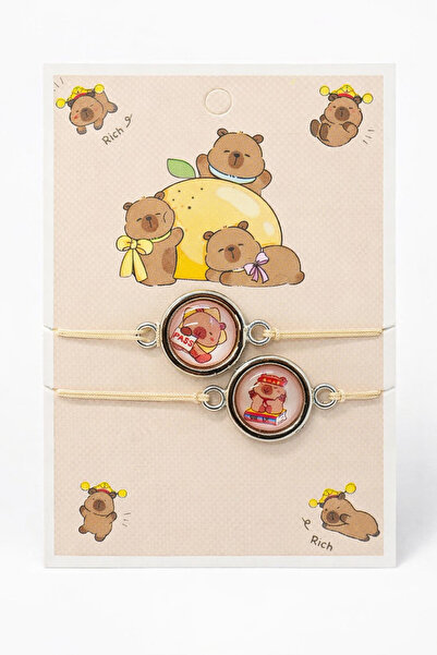 MakeWell أساور للأطفال بتصميم هيلو كيتي، كورومي، ماي ميلودي، ستيتش، كابيبارا،...