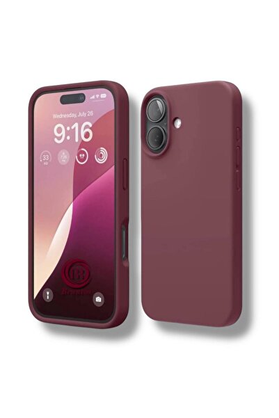 Bruntoo BR غطاء متوافق مع آيفون 17 مع بروز للكاميرا، مصنوع من السيليكون الناع...