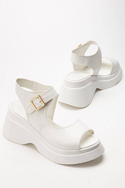 HCO Thick Poly Sole Buckle Detailed Women's Sandals