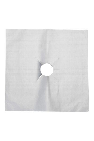 Choice3 Silver 1PCS 1-8 PCS Stove Protector Cover Gas Stove Protector Burner ...