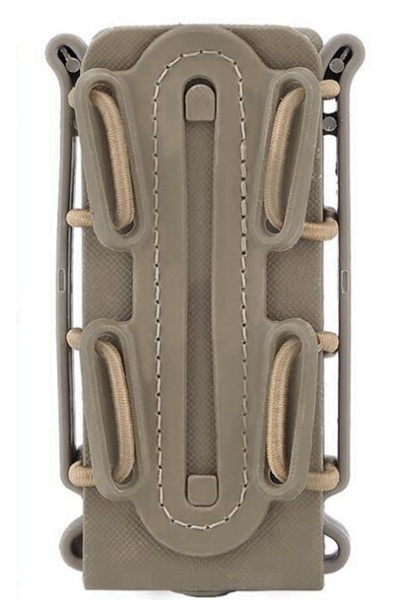 Choice 9mm tan Hunting 5.56 7.62 9mm Magazine Pouch Molle Scorpion Fast Mag Q...