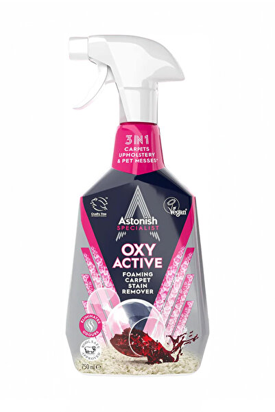 Astonish Köpüren Halı Kanepe Koltuk Leke Çıkarıcı Evcil Hayvan & Yemek Lekesi...