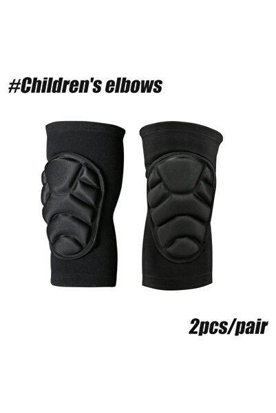 Choice8 XXS Black-Elbow-1Pair 1Pair KidsYouth Thick Sponge Knee Pads Elbow Sl...
