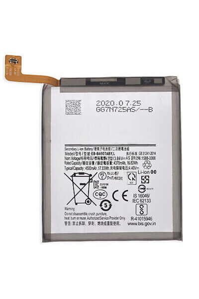 OEM Battery for Samsung Galaxy S10 Lite, model EB-BA907ABY, 4500 mAh