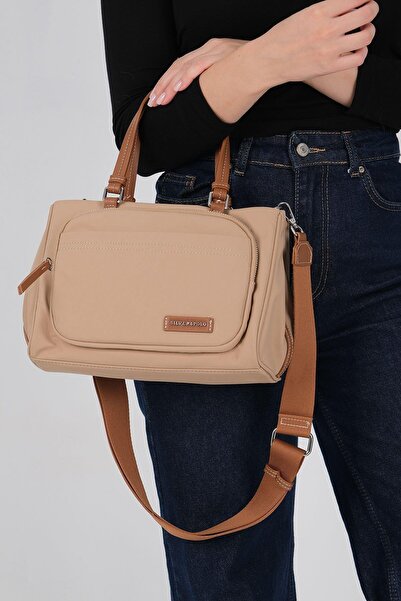 Silver Polo Silver & Polo SP1227 Kadın Omuz Çantası Nut-Taba