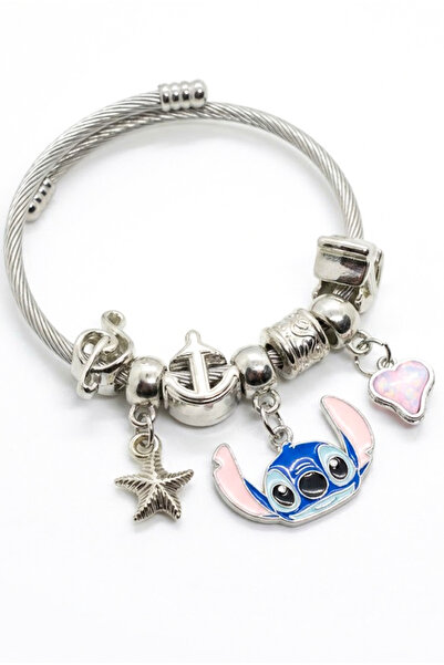 MakeWell Çocuklara uygun Kuromi Hello Kity Stitch Panda Yıldız Tasarımlı Çeli...