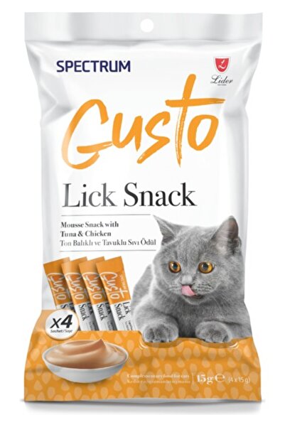 Spectrum Gusto Ton Balıklı ve Tavuklu Sıvı Ödül Maması 15 gr 4 x 15 gr CK550638