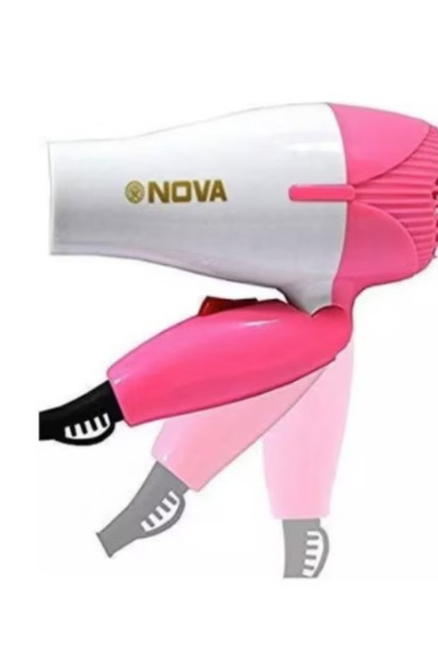 OEM Nova NV-1290 Foldable Hair Dryer, 1000 W, 2 Speeds and 2 Temperature Sett...