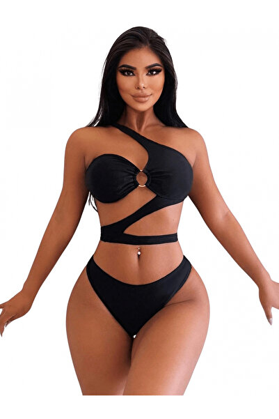 OEM Women's 2-piece swimsuit black size XL