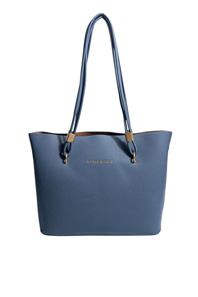 Silver Polo حقيبة كتف نسائية من سيلفر آند بولو SP1239 باللون الأزرق