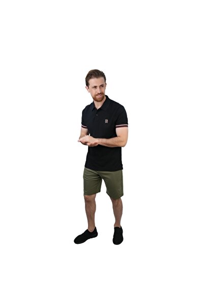 Giordano Men's Performance Polo: Classic Piqué, Tipped Collar, Embroidered De...