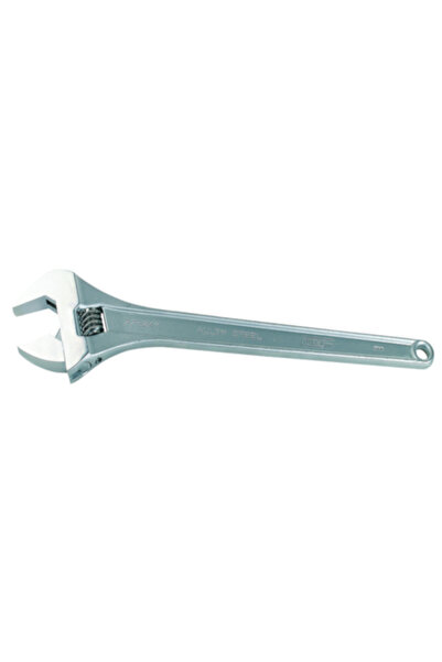 Industrial Chrome-plated adjustable wrench with 15-degree jaws, DIM 385 mm, O...