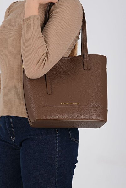Silver Polo Silver & Polo SP1243 Kadın Omuz Çantası Kahve