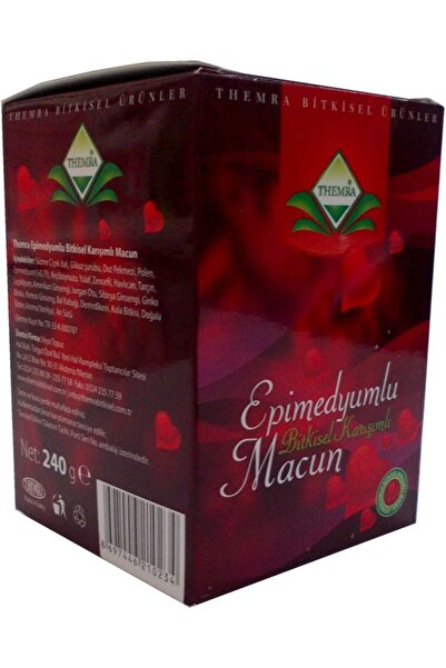 SEVİANA Bal Ginsengli Bitkisel Karışımlı Mesir Epimedyümlü1 Kuvvet Macun 240 Gr