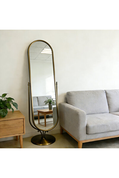 Bleco 360-Degree Rotatable Freestanding Full-Length Mirror - Makeup and Decor...