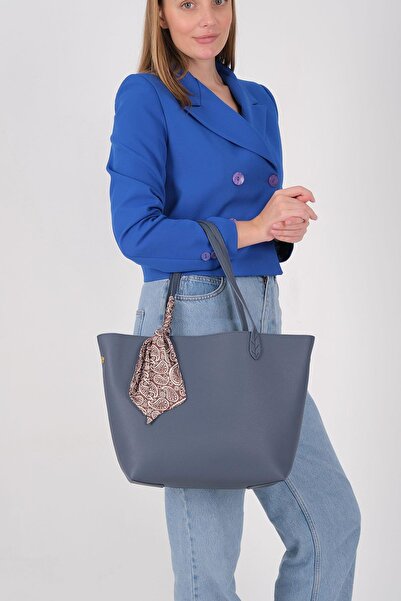 Silver Polo حقيبة كتف نسائية من سيلفر آند بولو SP1247 باللون الأزرق